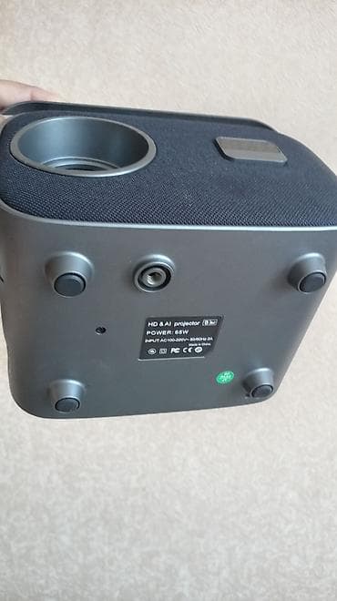 proyektor hy300 pro: HD & AI Projector – 68W - Yüksək keyfiyyətli lensli portativ — 2