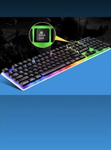 15.6 slim led 40 pin: RGB arxa işıqlandırmalı tam ölçülü klaviatura - Rəngli LED — 2