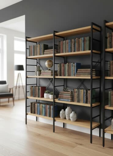 ayakkabi refi: Dekorativ rəf, Düz — 1