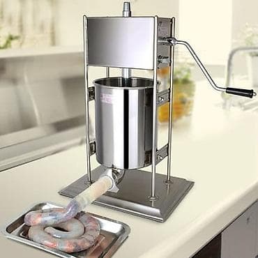 Restoran, kafe avadanlığı: Kolbasa sosiska dolduran makina. Bu maşınlar paslanmayan poladdan — 6