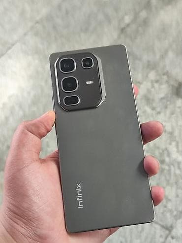 Infinix Note 50 Pro, 256 GB, rəng - Boz, Zəmanət, Simsiz şarj, Face ID