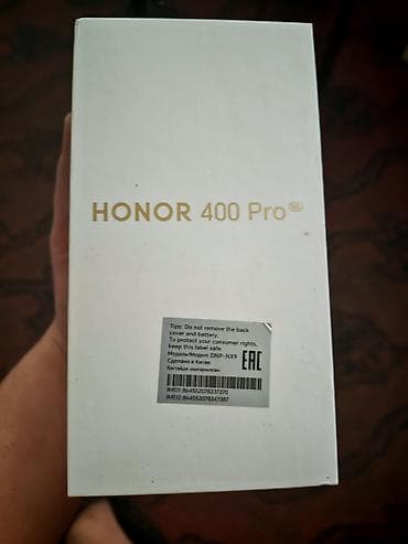 iphone 3: Honor 400 Pro, 256 GB, rəng - Qara — 1