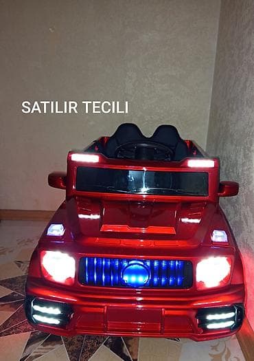 ikinci el uşaq masinlari: Uşaq avtomobili qırmızı rəngdə (Galenvagen) 5 gümdür alınıb (400 azne) — 2
