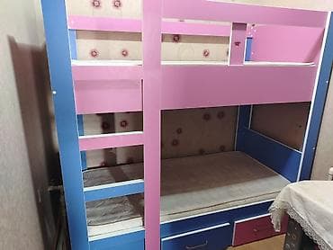 ucuz termolar: Oğlan və qız üçün, Çarpayı, Matras ilə, Siyirməli, Taxta — 3