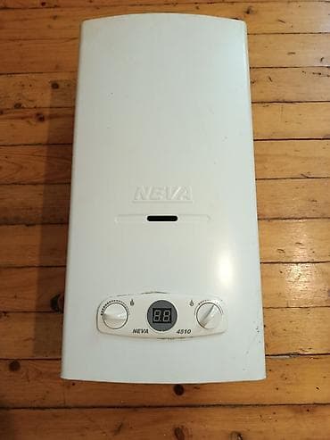 hava isidici: NEVA 4510 qazla işləyən su qızdırıcısı (kolonka) - Divara asılan — 1