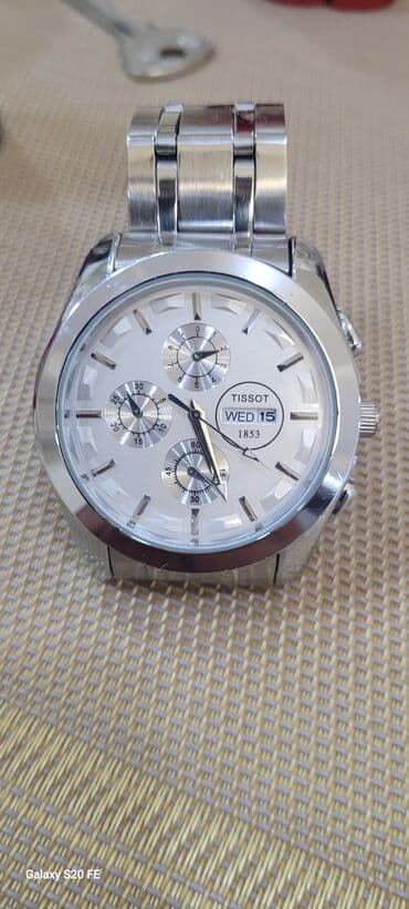 oğlan sepləri: İşlənmiş, Qol saatı, Tissot, rəng - Gümüşü — 11