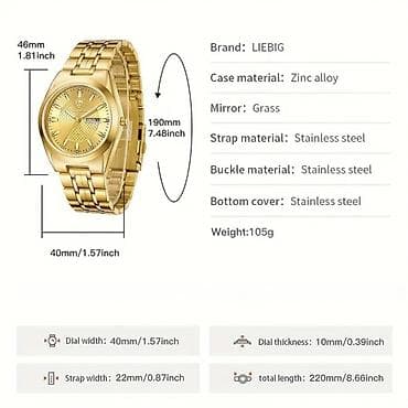 bulgari saat: Yeni, Qol saatı, rəng - Qızılı — 4