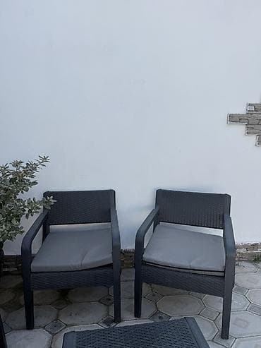 quxna divan: Bağ və terras üçün mebel dəsti Açıq məkan istifadəsi üçün nəzərdə — 2