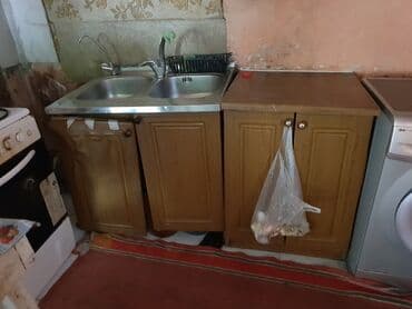 мойка шкаф для кухни: Mətbəx lavabosu ilə birlikdə iki qapılı lavabo dolabı və ayrıca iki — 1