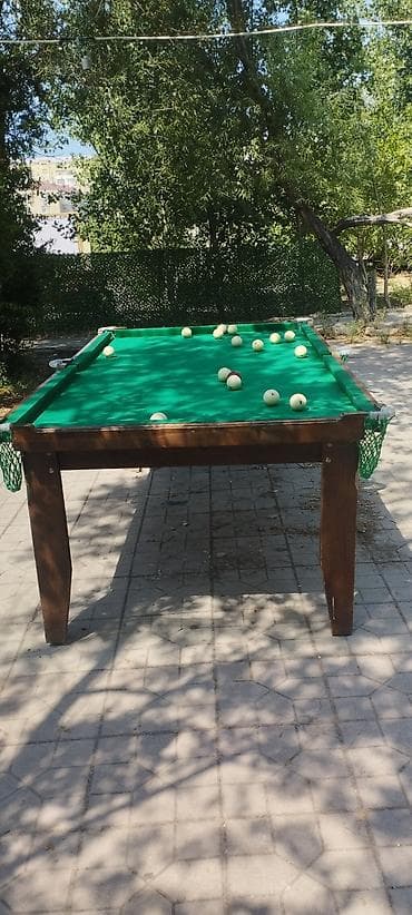 bil: Bilyard masası – rus biliardı üçün - Ölçü: orta/dolu ölçülü stol — 3