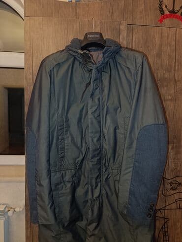 Pencəklər: Ramsey kişi parkası – ölçü 50 - Rəng: tünd boz/şifer tonunda - Uzun — 1