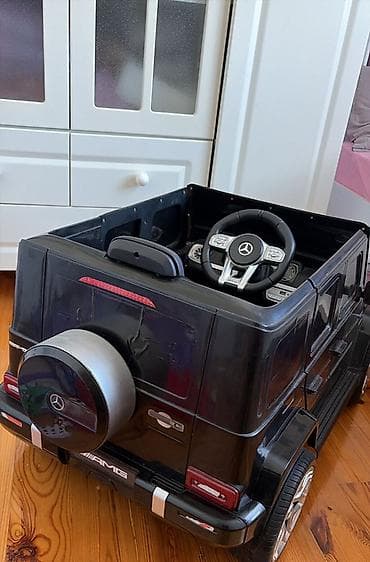 b class makasin: Uşaqlar üçün elektrikli minik maşını – Mercedes‑Benz G‑Class AMG — 3