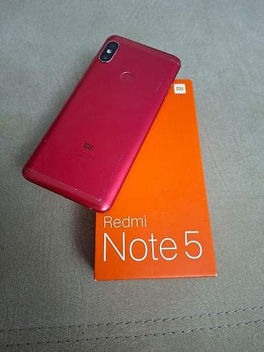 iphone 11 128: Redmi Note 5, 64 GB, rəng - Qırmızı, İki sim kartlı — 6