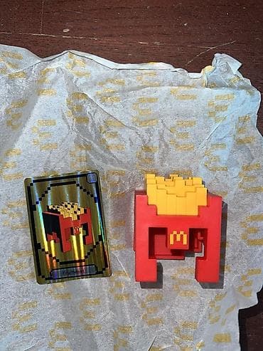 Məhsul: McDonald’s x Minecraft Movie kolleksiya oyuncağı – “Fry — 2
