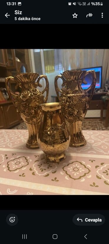 Vaza dəsti, Keramika lalafo.az -da Vaza dəsti, Keramika