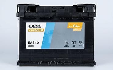 Exide, 64 ah, Orijinal, Fransa, Yeni