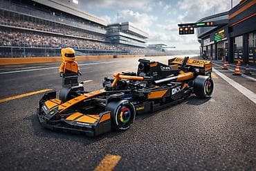 qedimi pullar: LEGO Speed Champions – McLaren F1 Team MCL38 konstruksiya dəsti - — 3