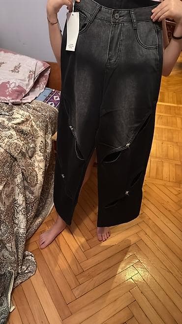 Şalvar, Zara, L, rəng - Mavi — 3