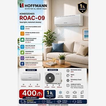 klas 6: Hoffmann ROAC seriyası split kondisionerlər Model seçimləri və əsas — 1