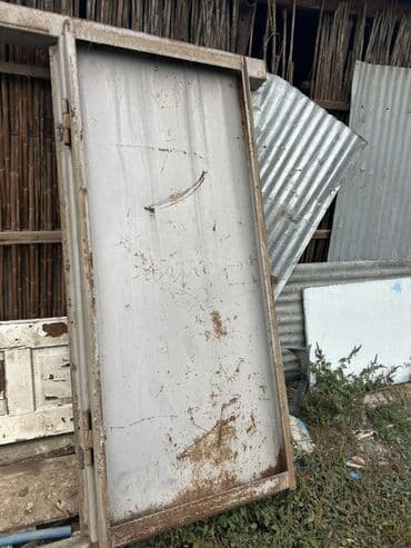 Santexnika: İşlənmiş Dəmir Qaraj darvazası, Yana açılan, Mexaniki, 4 m, Kredit yoxdur, Ünvandan götürmə — 2