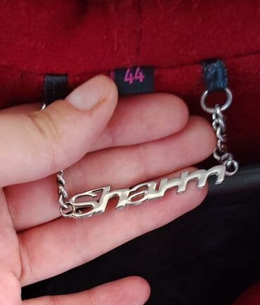 deri kurtka modelleri: Palto, rəng - Qırmızı — 2