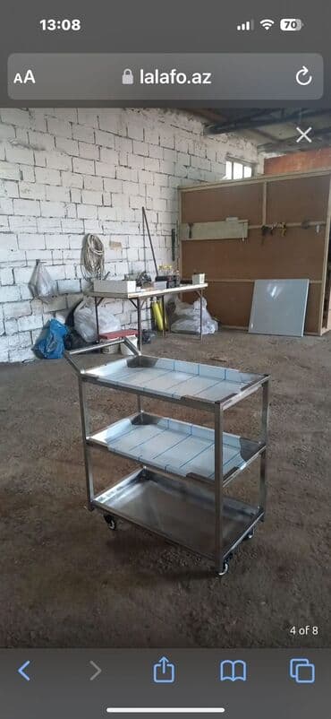 konveksiyon bişirmə sobası qiyməti: Nejaveka stollar və moykalar istənilən ölçüdə restaran — 4