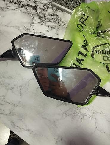 niva arxa: Moto güzgülər dəsti - Növ: universal motosiklet arxa görüntü — 3