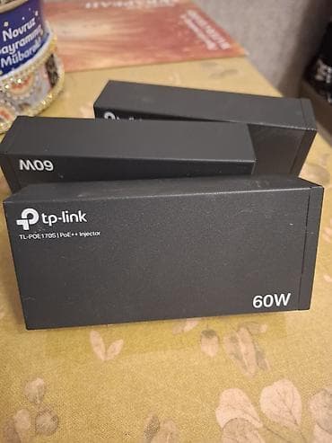 galaxy note: TP-Link TL-POE170S PoE++ Injector – 60W Xüsusiyyətlər: - Standart — 2