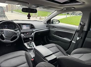 priora diskleri: Hyundai Elantra sedan – gümüşü rəng, benzin, avtomat ötürücü sadə — 4