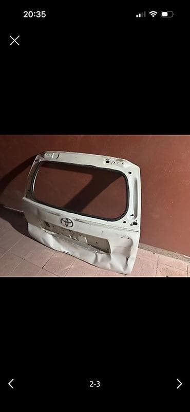 Məhsul: Toyota arxa baqaj qapağı (heçbek/suv tipli kuzov üçün)