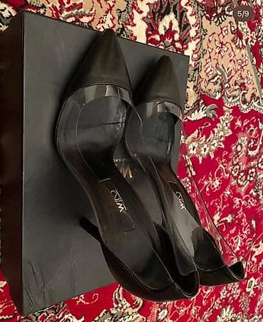 deri kurtka: Qadın üçün klassik stilettolar - Brend: WAND Paris (etiketdə — 3