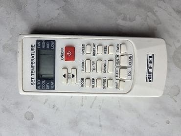 Mətbəx texnikası: Riffel split kondisioner (divar tipli) – pultla Xüsusiyyətlər: - İş — 2