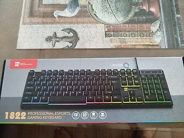 Heç istifadə olunmamış klaviatura tam işləkdir 
rgb işıqlarıda işləyir