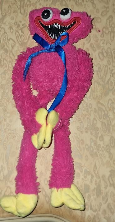 usaq manej: Oyunçaq: Poppy Playtime temalı plyuş fiqur (Kissy Missy üslubunda) - — 1