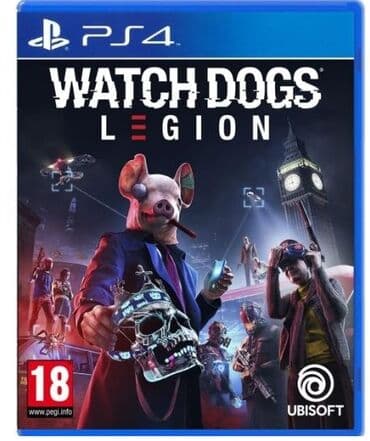 playstation oyunlari: Ps4 üçün watch dogs legion oyun diski. Tam yeni, original bağlamada — 1