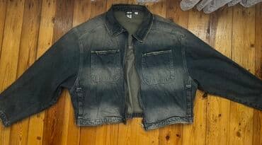 cins pencekler instagram: Cropped denim jacket (extra oversize) S olcu Cox az geyinilib — 3