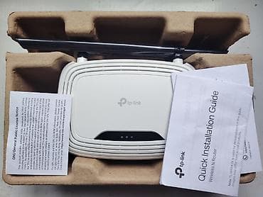 cip wifi: TP-Link TL-WR841N Wireless N Router - Sürət: 300 Mbps (2.4 GHZ) - — 4