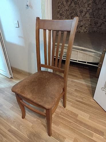 masa ve oturacaqlar: Mətbəx üçün, Açılmayan, Dördbucaq masa, 4 stul — 5