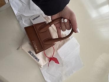 Другие комплектующие: Original Jacquemus “Le Chiquito” mini çanta - Rəng: tünd qəhvəyi - — 2