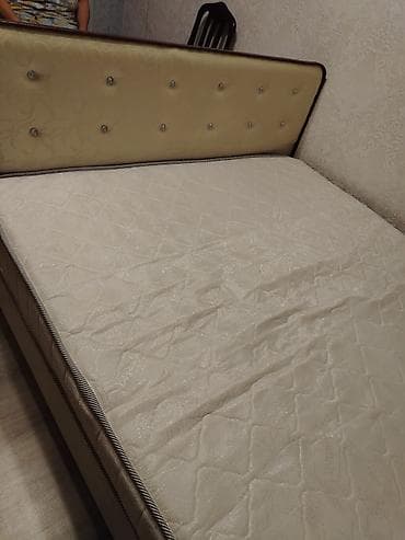 İkinəfərlik çarpayı, Bazalı, Matras ilə