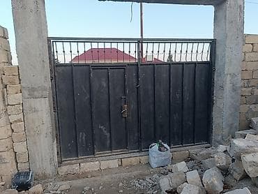 dəmir profil: İşlənmiş Dəmir Həyət darvazası, Yana açılan, 350 m, Mexaniki, Kredit yoxdur, Ünvandan götürmə — 2