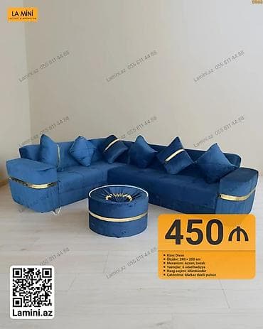 Künc divan, Açılan, Bazalı, Şəhərdaxili pulsuz çatdırılma — 1