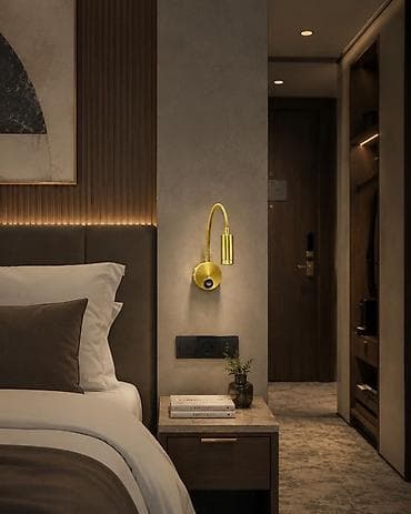 interyer: OXU BRASI – divar üçün LED oxu lampası - İşıq mənbəyi: LED - İşıq — 2