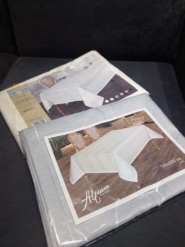 Süni güllər: Yeni rəng - Bej Kətan Süfrə, Pulsuz çatdırılma — 1