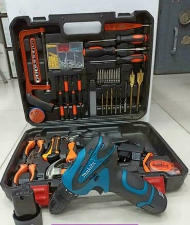 zillinger set nozeva: Drel dəsti yeni keyfiyyətli Makita
Drel
Makita — 1