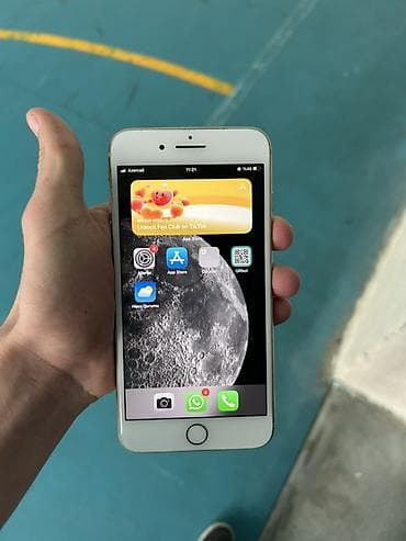 iphone original adapter: IPhone 8 Plus, 64 GB, Qızılı, Simsiz şarj — 3