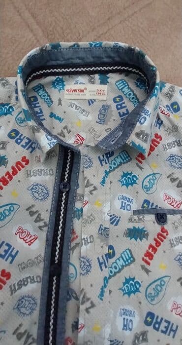 детские вязаные кофты: Köynek.oğlan.9-yaş uşaqa yaxşı olar.Uzun qol. AZ geyinilib.prablemi — 6