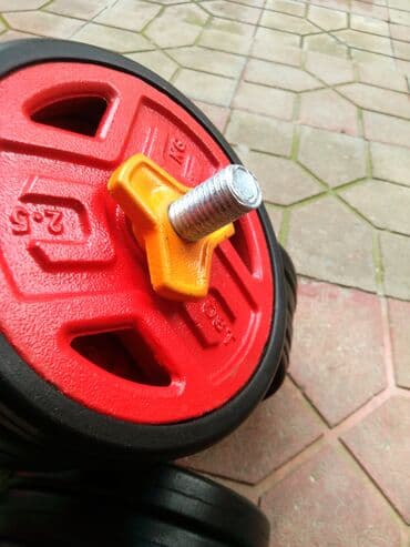 velosiped işlənmiş: Çuqun Qantel 40 kg🔺 Qantelin çox gözəl görünüşü var. Daşları çuqundur — 2