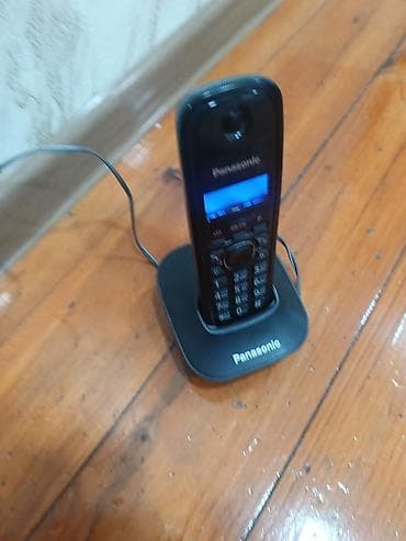 Panasonic ev telefonu ideal veziyyetdedir Islekdir hec bir problemi