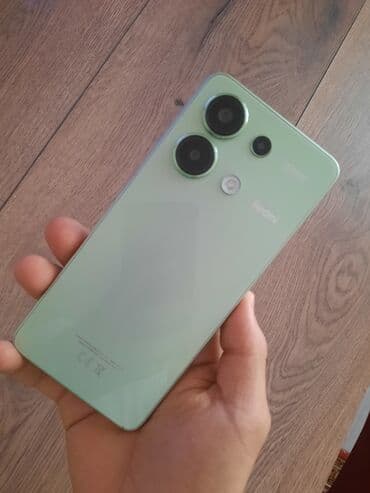 redmi 9 islenmis: Redmi 13, 256 ГБ, цвет - Зеленый, Отпечаток пальца — 1
